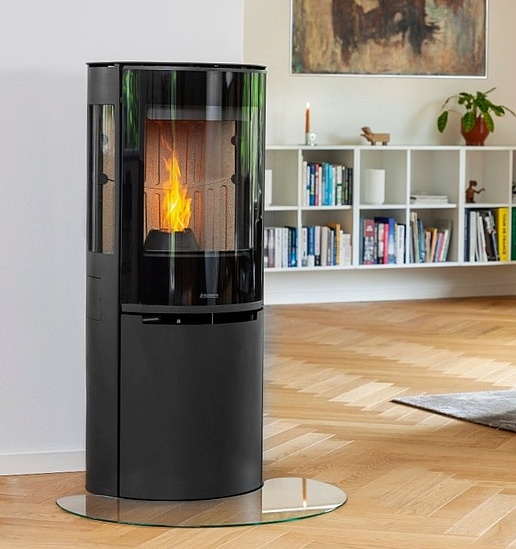 Aduro P5 Lux Poêle à granulés exclusif avec vitres latérales Voir ici